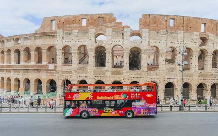 Rome Hop-On Hop-Off Bus Tour